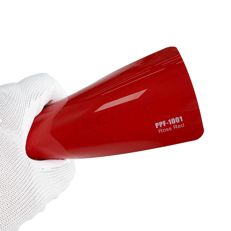 PPF-1001 Ross Κόκκινο χρώμα Αλλαγή χρώματος Φόρμα προστασίας χρώματος 8mil πάχος Άσλαντ κόλλα