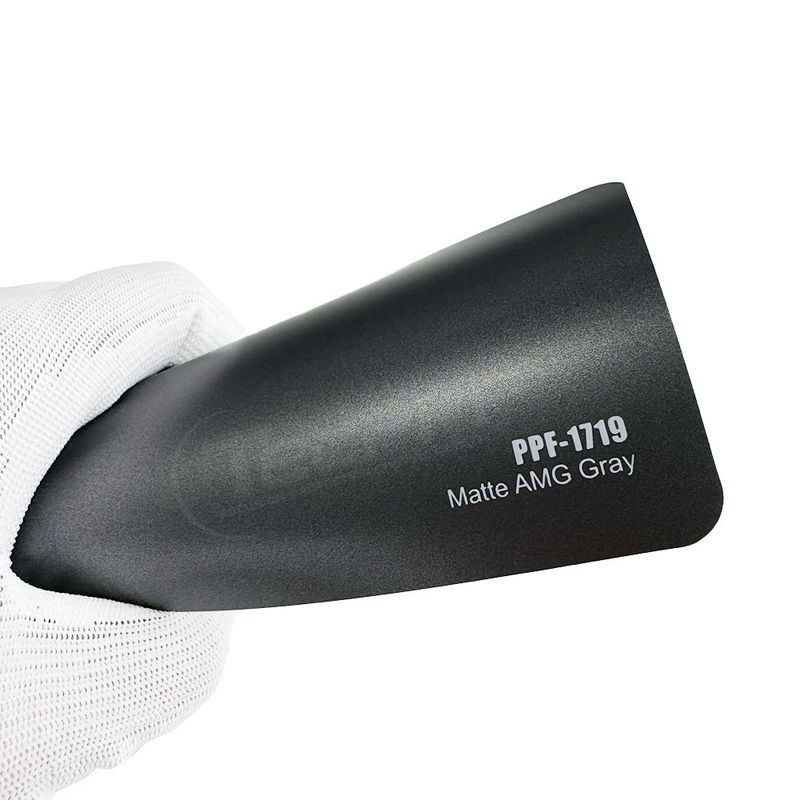 1.52x16m / 60inchx53ft PPF-1719 Matte AMG Gray Αλλαγή χρώματος Πίνακας προστασίας χρώματος 8mil πάχος χρώμα