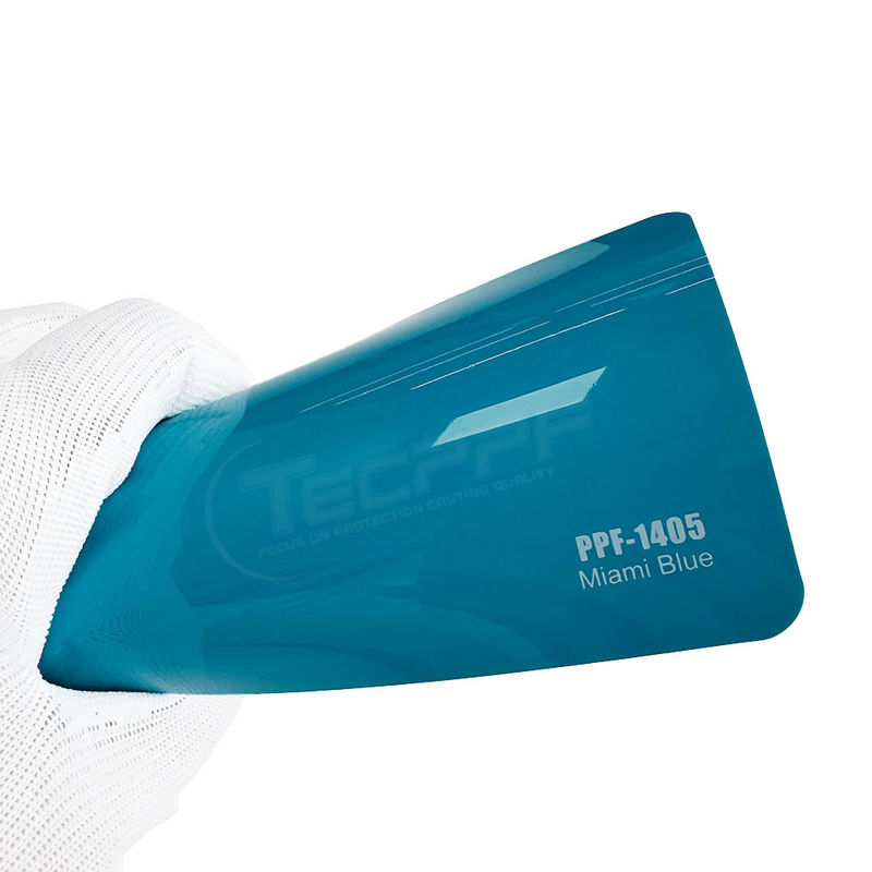 PPF-1405 Μαϊάμι Μπλε αλλαγή χρώματος Ppf ταινία ακρίβεια κόψιμο 8mil