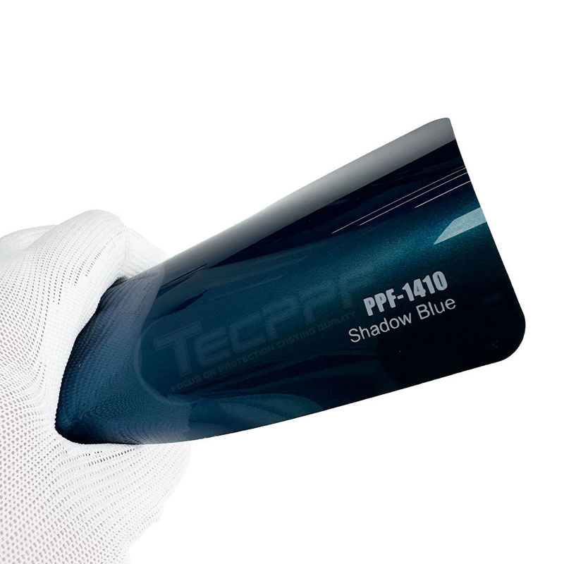 PPF-1410 Σκιώδης γαλάζια χρωματική προστατευτική ταινία υψηλής απόδοσης