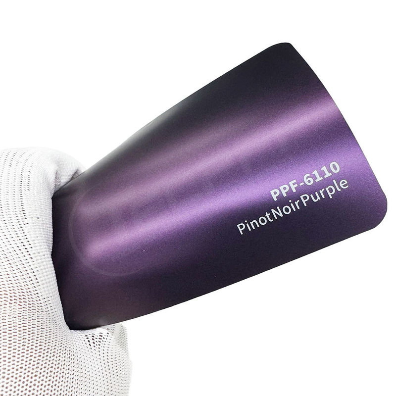 60 ίντσες x 53 πόδια PPF-6110 Pinot Noir Purple Color Πίνακα προστασίας χρώματος