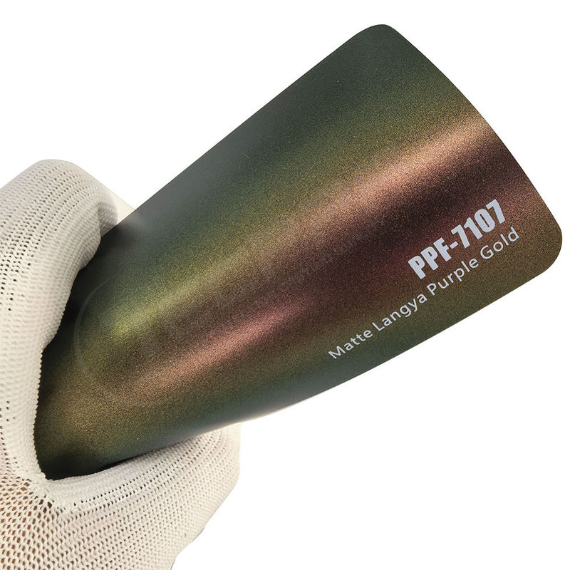 PPF-7107 Matte Langya Purple Gold Color Προστατευτική ταινία χρώματος για γρατζουνιές αυτοκινήτων